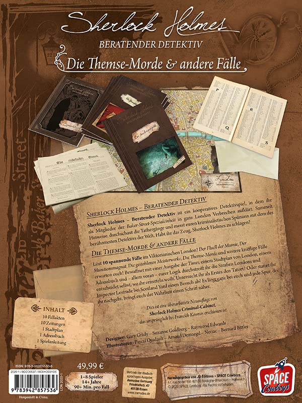 Sherlock Holmes - Die Themse-Morde und andere Fälle