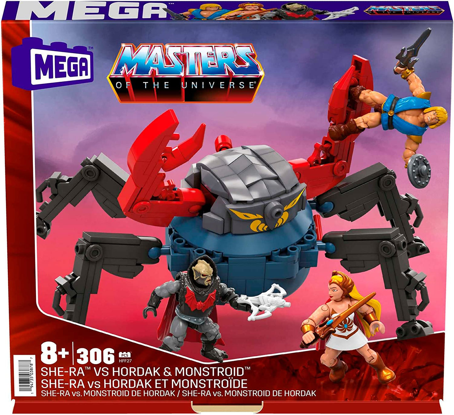 Masters of the Universe Origins She-Ra vs Hordak's Monstroid, Konstruktionsspielzeug