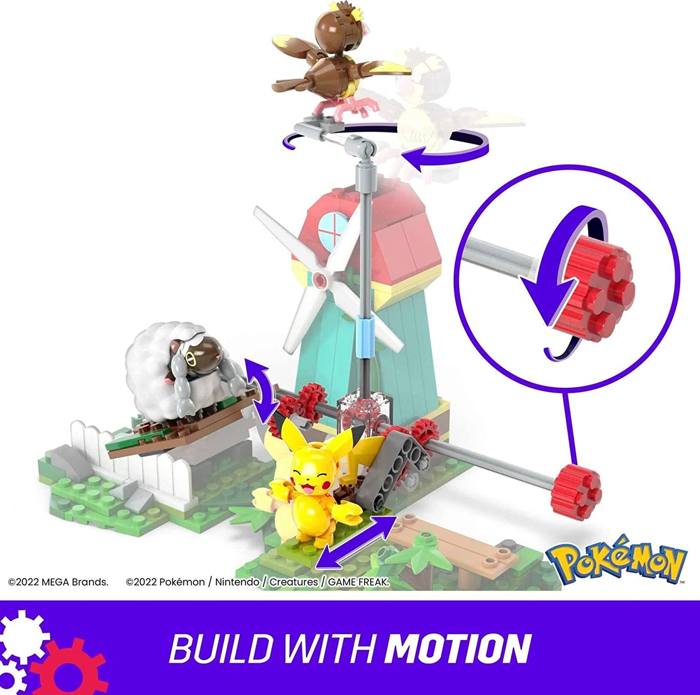 Pokémon - Windmühlen-Farm, Konstruktionsspielzeug