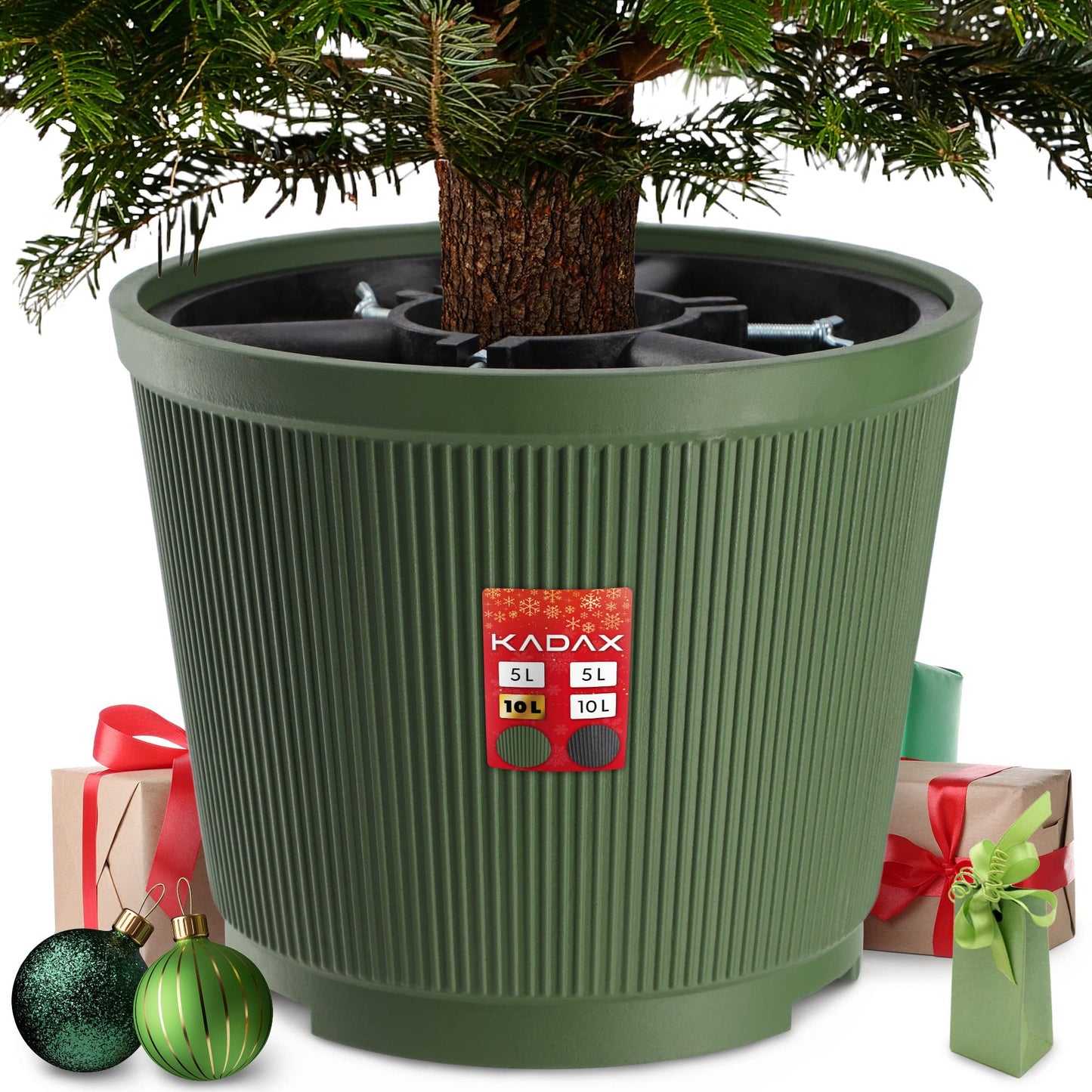 Weihnachtsbaumständer, Baumhöhe Bis 250cm / Grün