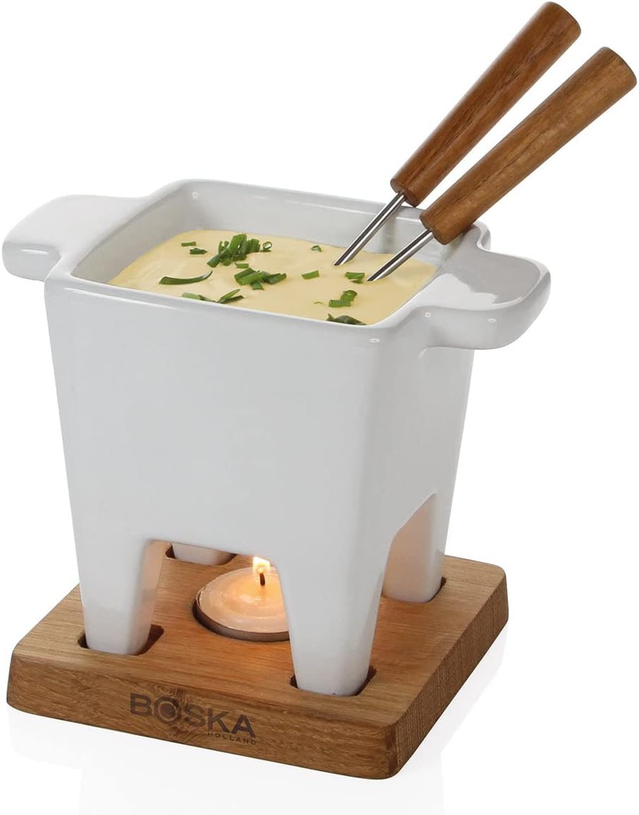 Tapas Fondue Bianco, 13 x 13 x 14 cm