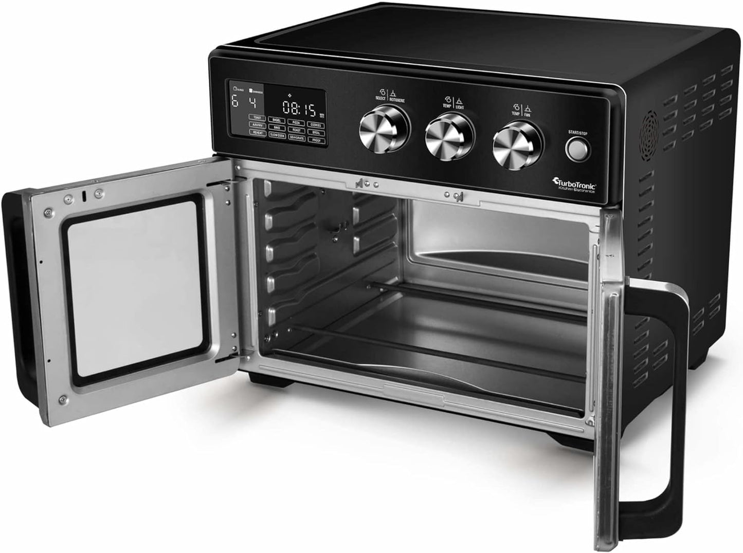 Mini Backofen, Schwarz