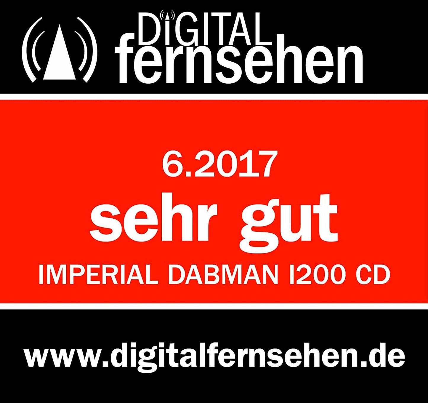 DABMAN i200 CD, Radio, mit CD-Player weiss