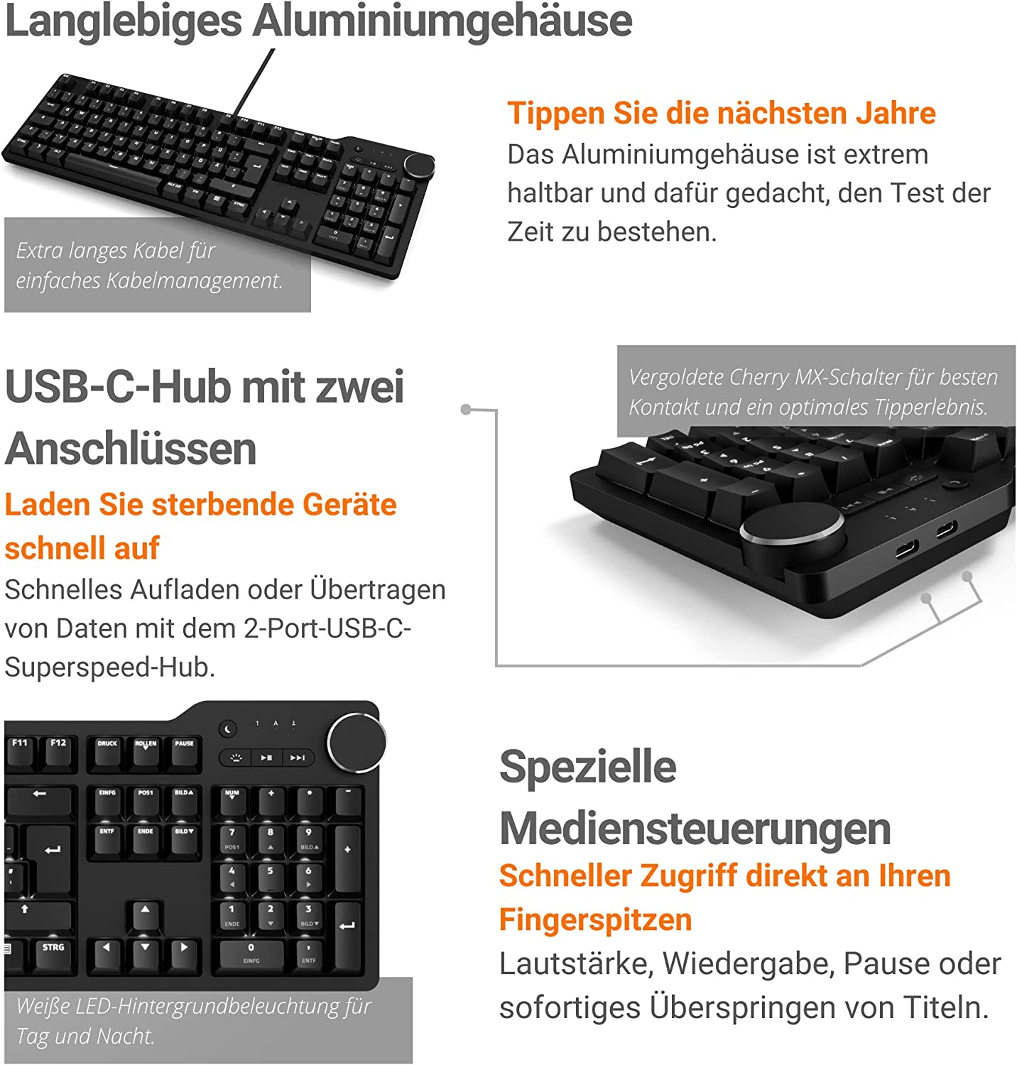 6 Professional, Gaming-Tastatur