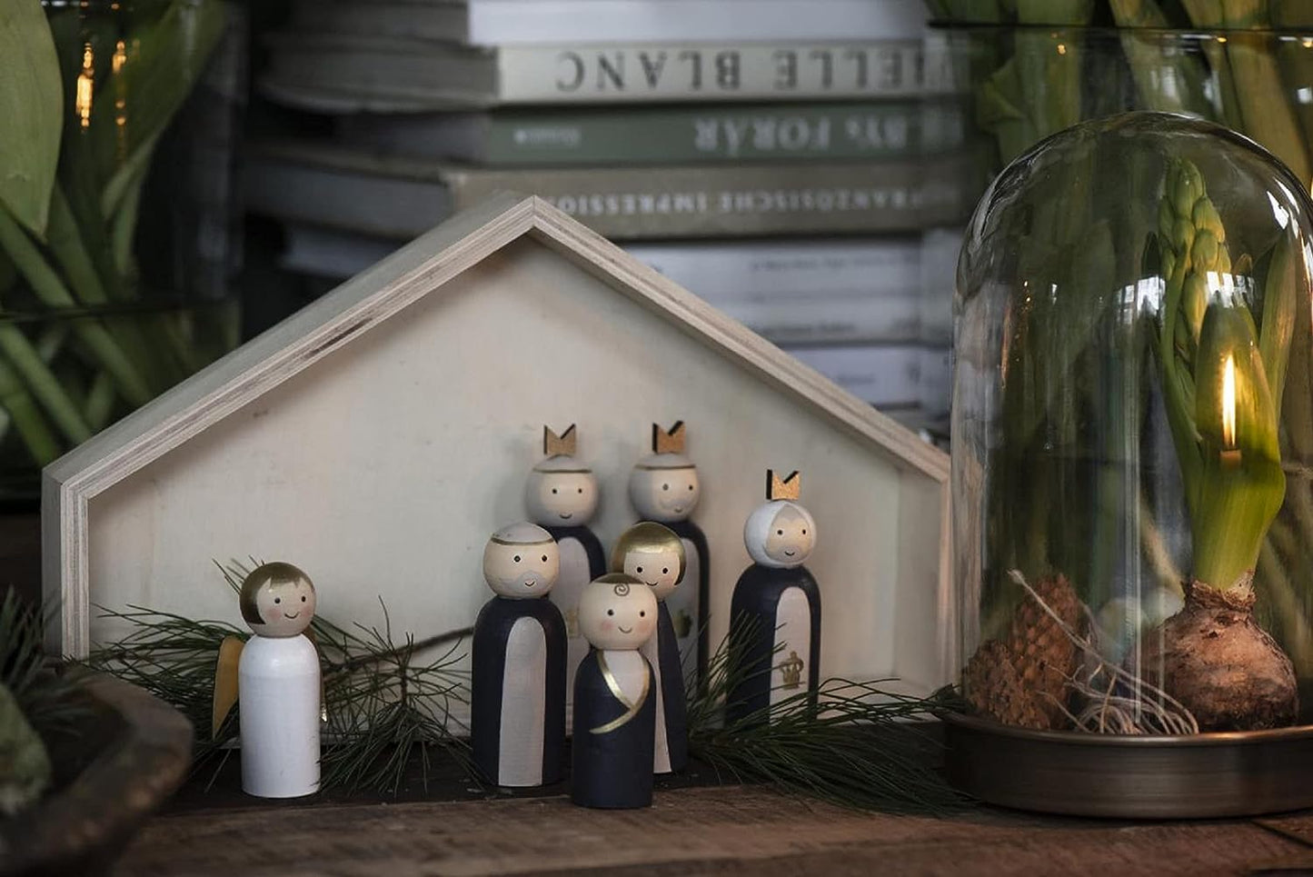 Weihnachtskrippe Set