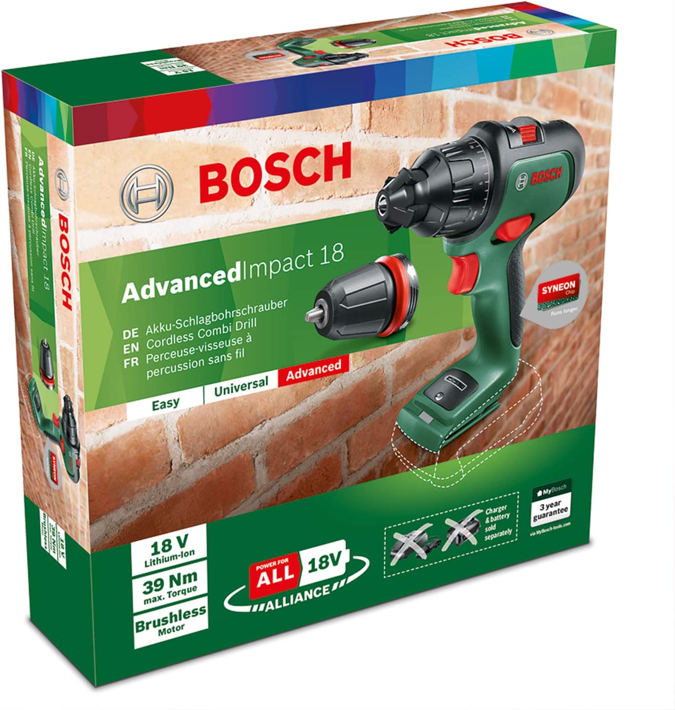 Akku-Schlagbohrschrauber AdvancedImpact 18