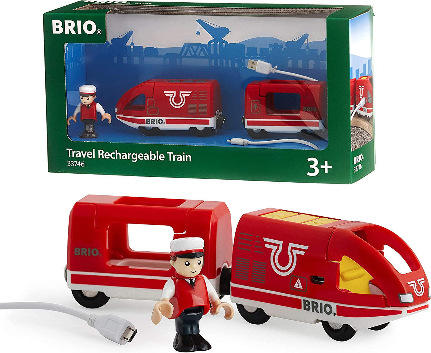 World Roter Akku-Reisezug, Spielfahrzeug