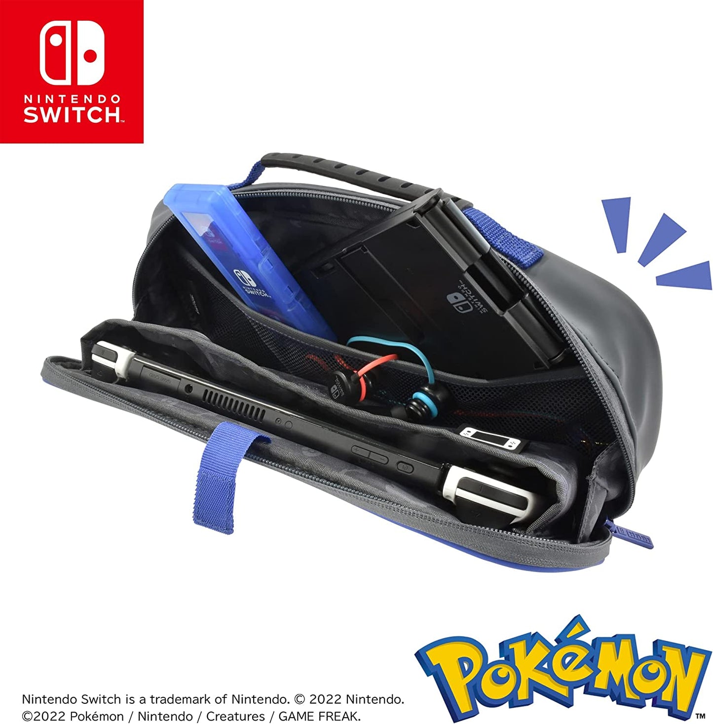 Cargo Pouch Compact (Pikachu, Gengar & Mimigma), Tasche