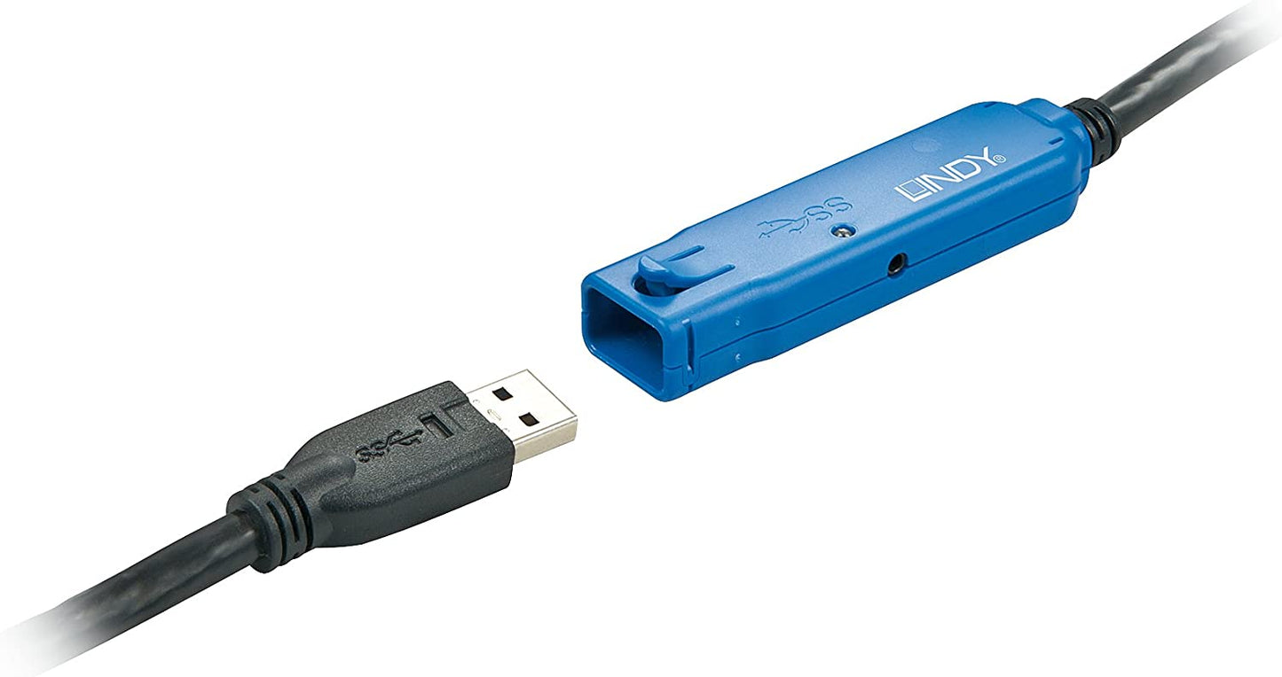 USB 3.2 Gen 1 Aktivverlängerungskabel Pro, USB-A Stecker > USB-A Buchse