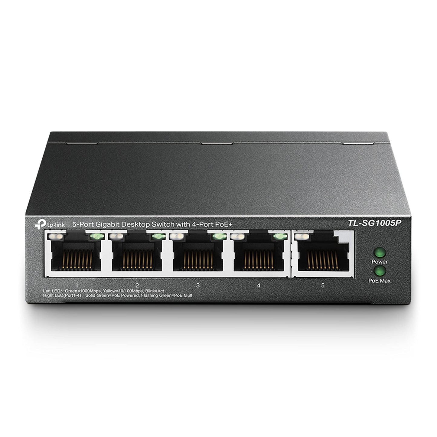 TL-SG1005P, Switch, Unmanaged PoE, 65W
