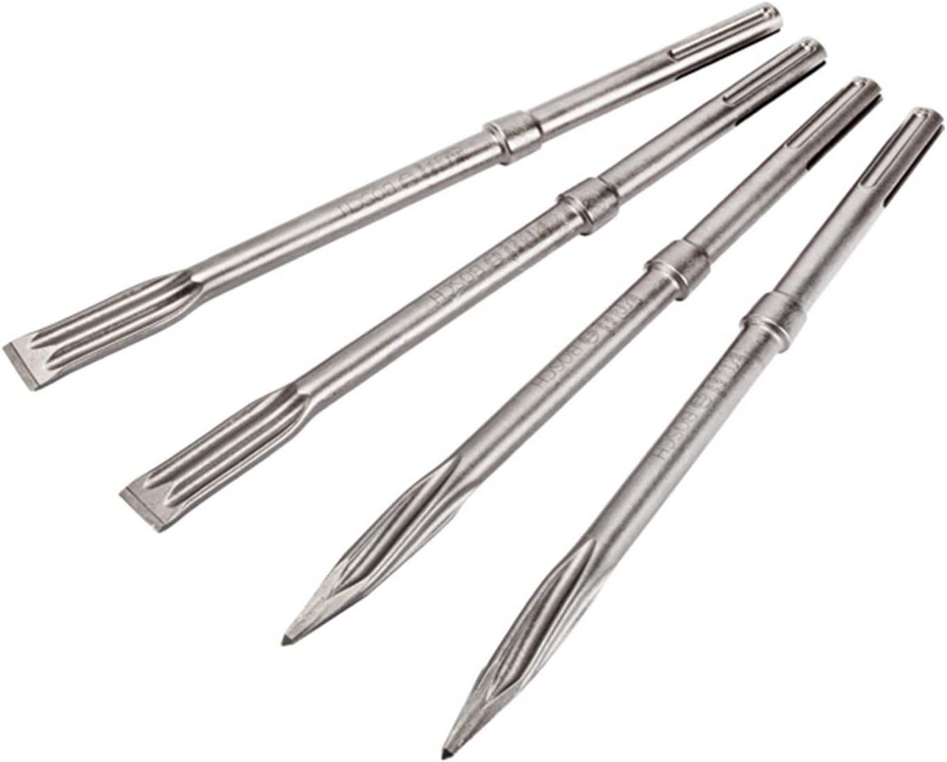 Meissel-Satz RTec, SDS-max, 4-teilig