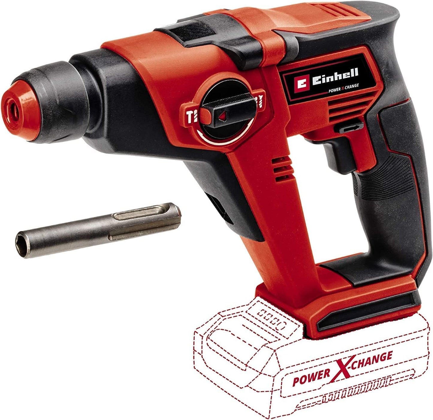 Akku-Bohrhammer TE-HD 18/12 Li-Solo, 18Volt