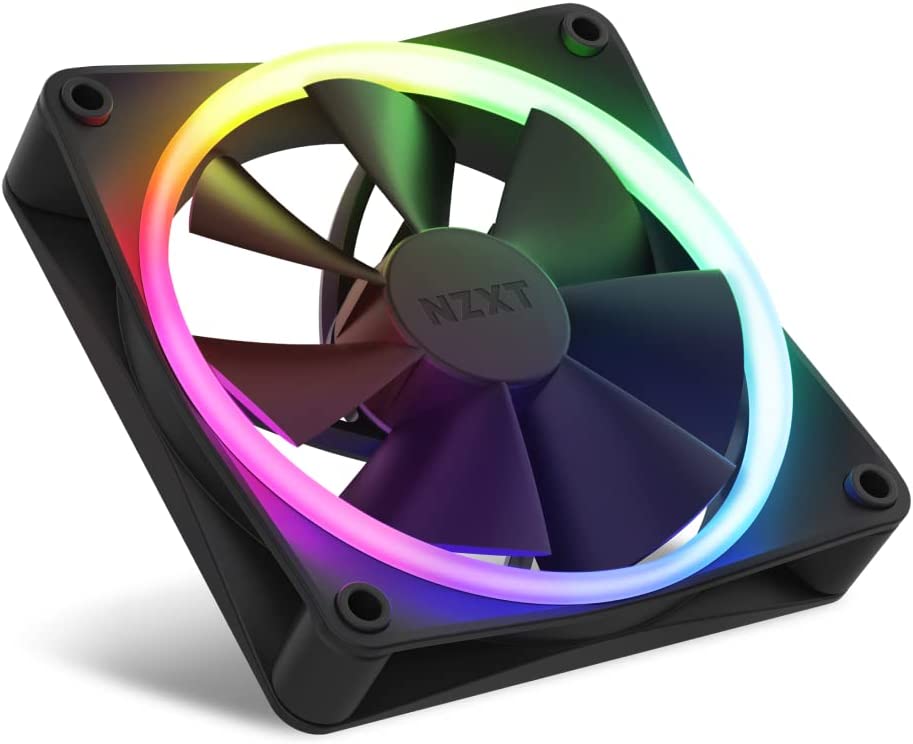 F140 RGB Twin Pack 140x140x26, Gehäuselüfter, Schwarz 140mm RGB 2-Pack