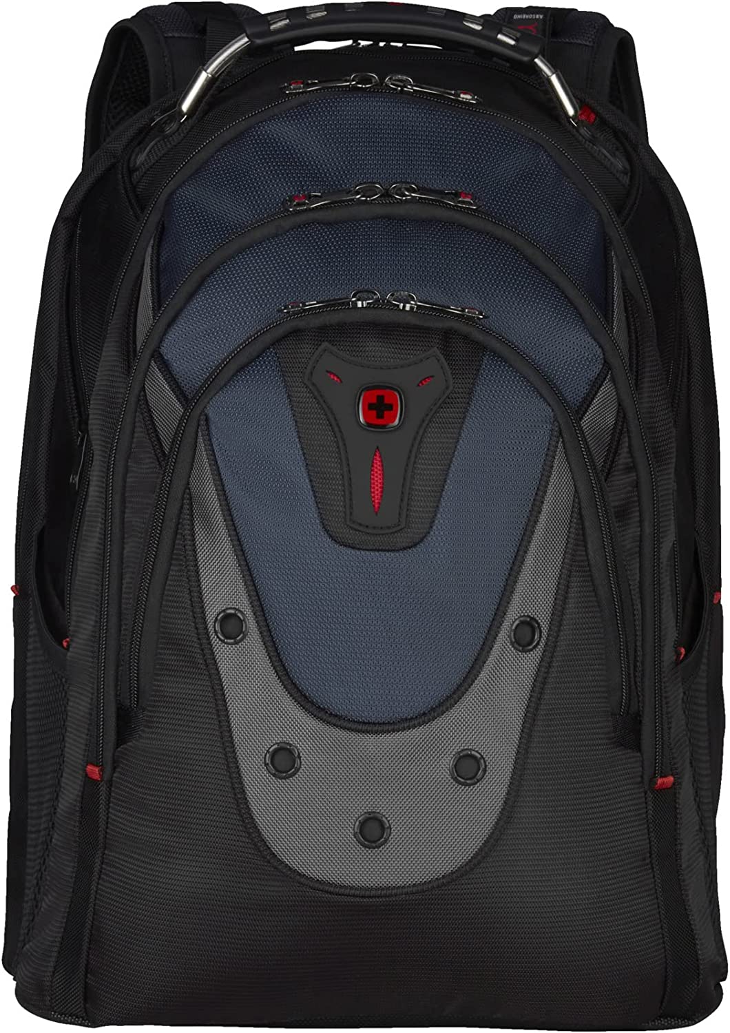 IBEX, Rucksack, Mittelgross Schwarz / Blau / Silberfarben