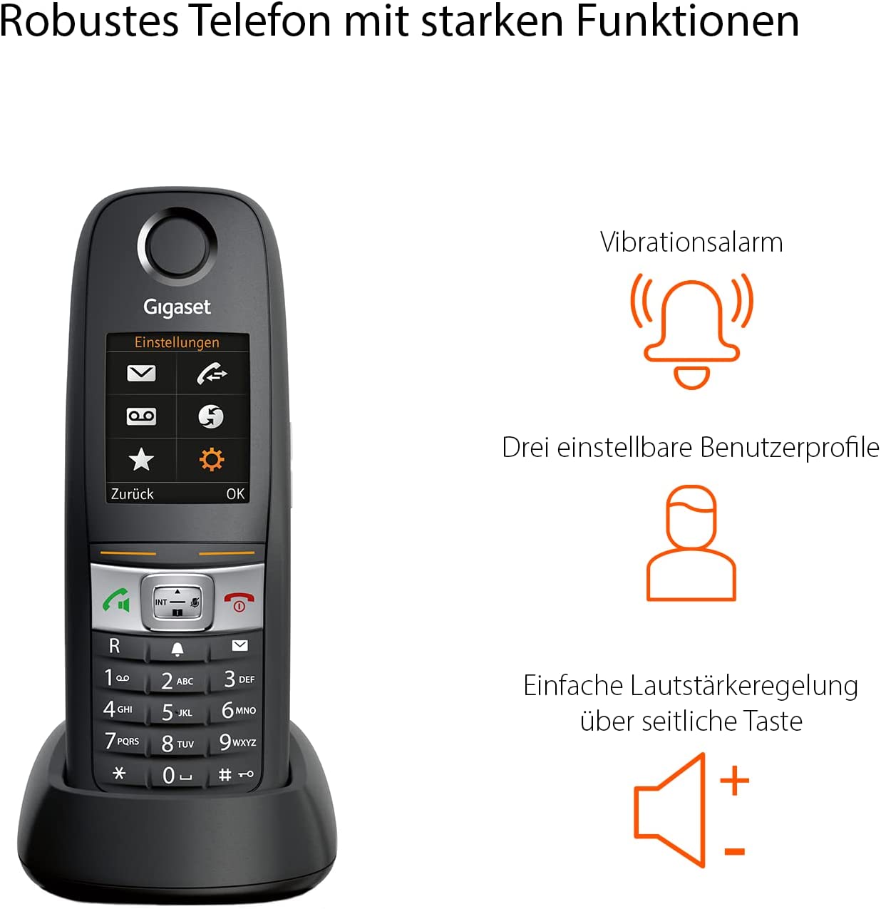 E630 HX, Mobilteil