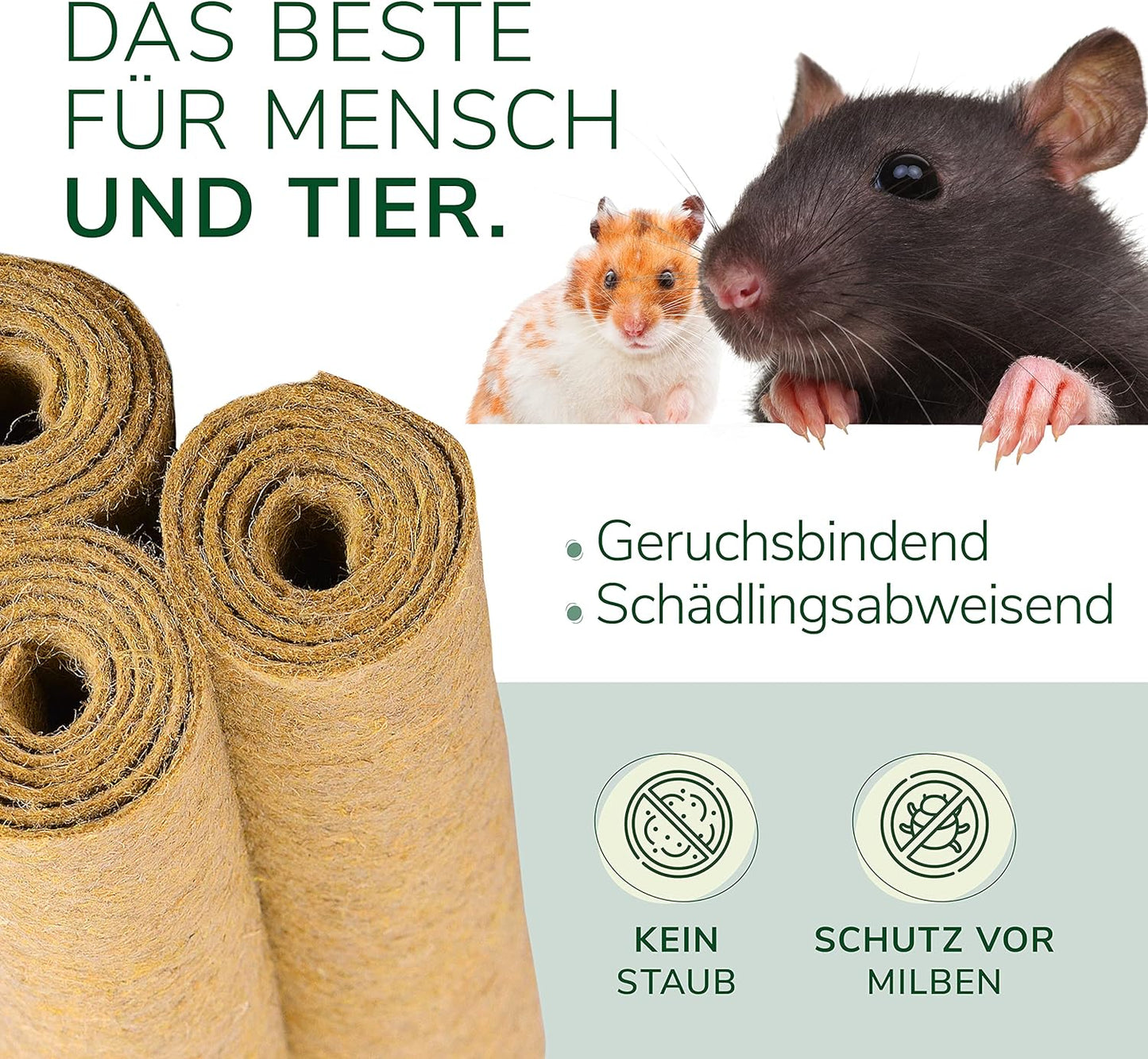 Hanfmatten Set, 3er Set