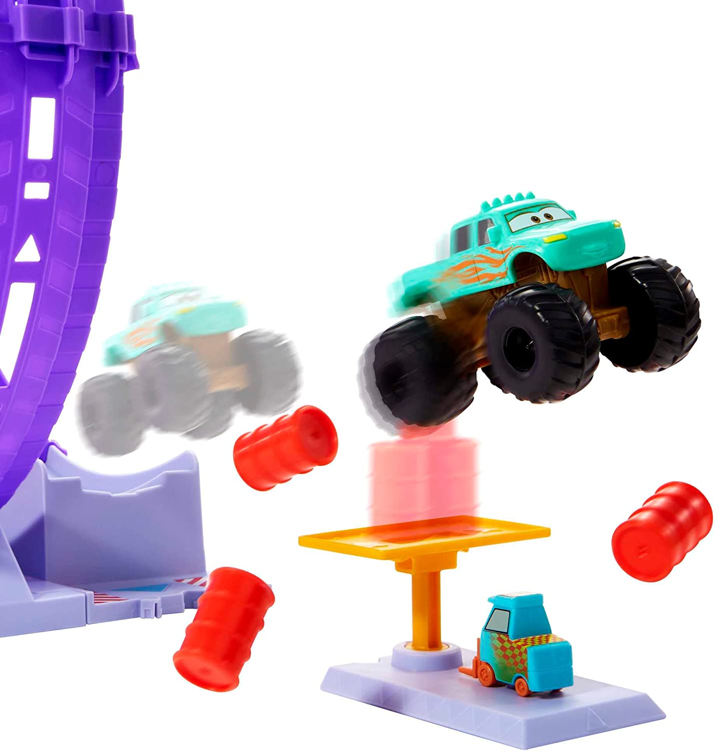 Disney Pixar Cars Stunt-Zirkus Spielset, Rennbahn