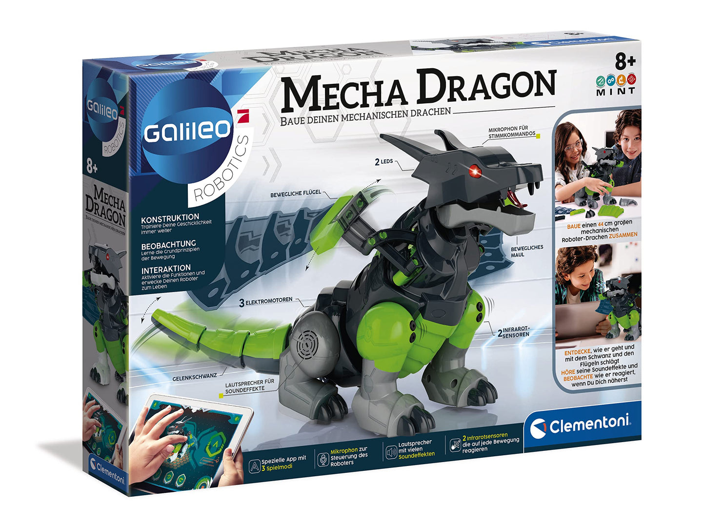 Mecha Dragon, Experimentierkasten