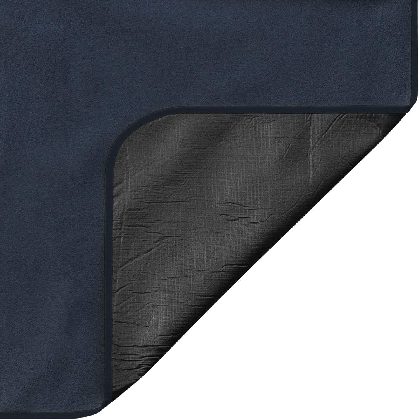 Picknickrucksack Set, Navy Blau Weiss Set