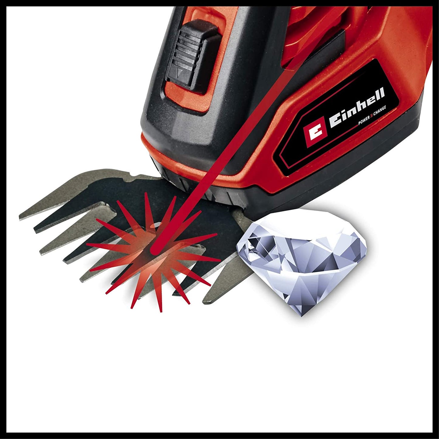 Akku-Grasschere/ -Strauchschere GE-CG 18/100 Li-Solo, 18Volt, inkl. Grasschere & Strauchmesser