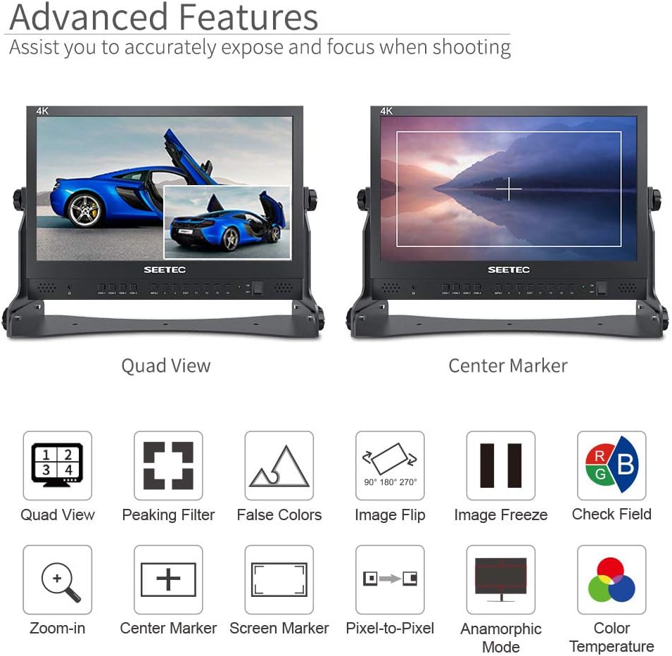 SEETEC ATEM156 15,6 Zoll-Live-Streaming Broadcast Director Monitor