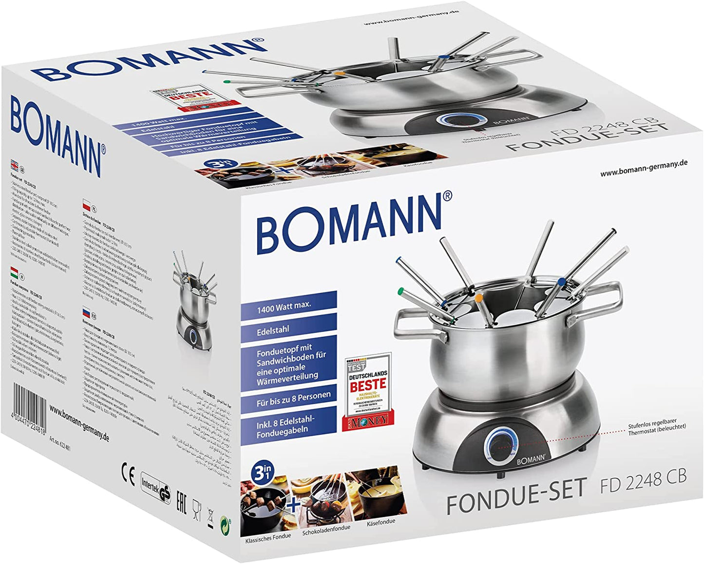 FD 2248 CB, Fondue
