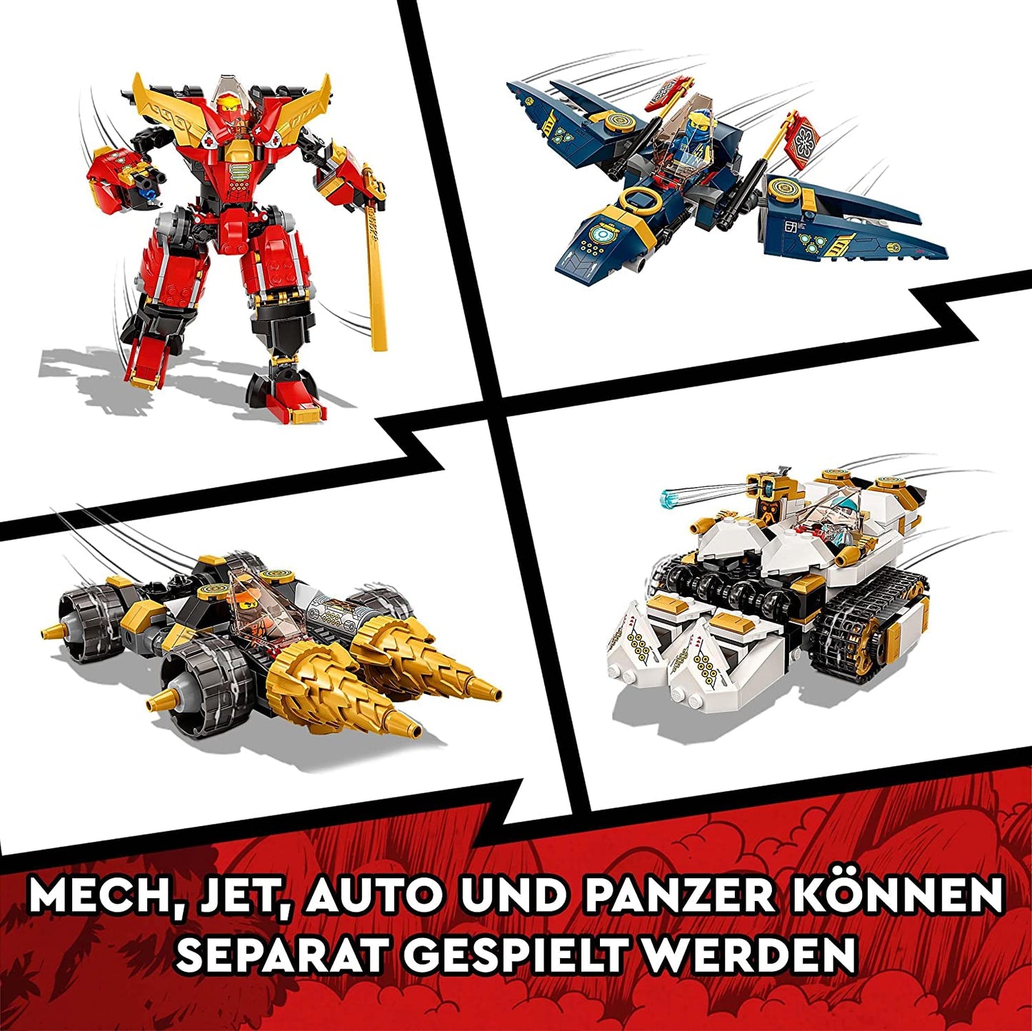 71765 NINJAGO Ultrakombi-Ninja-Mech, Konstruktionsspielzeug