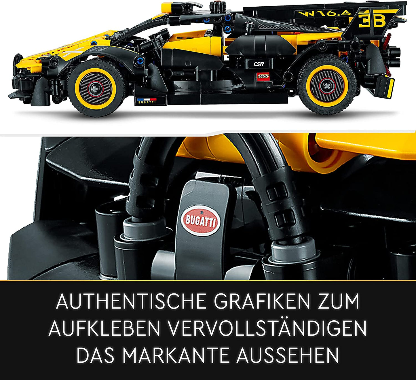 42151 Technic Bugatti-Bolide, Konstruktionsspielzeug