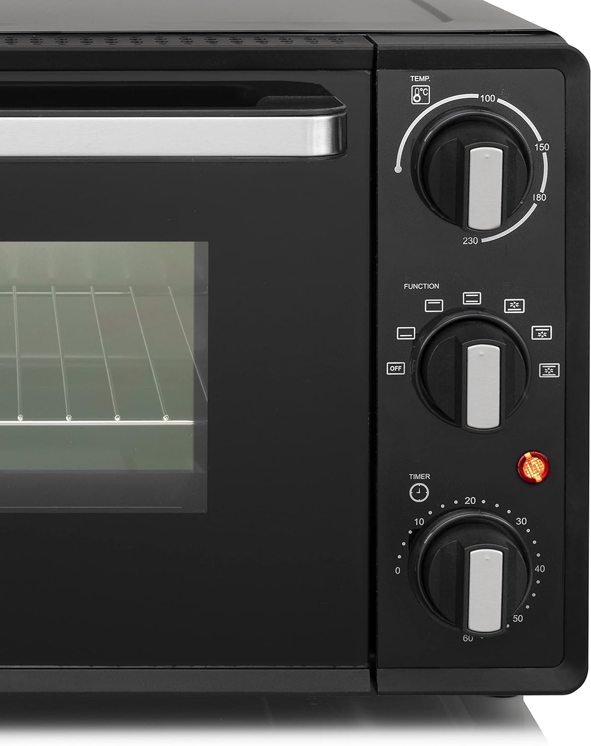 Mini-Backofen, 19 Liter Umluftofen