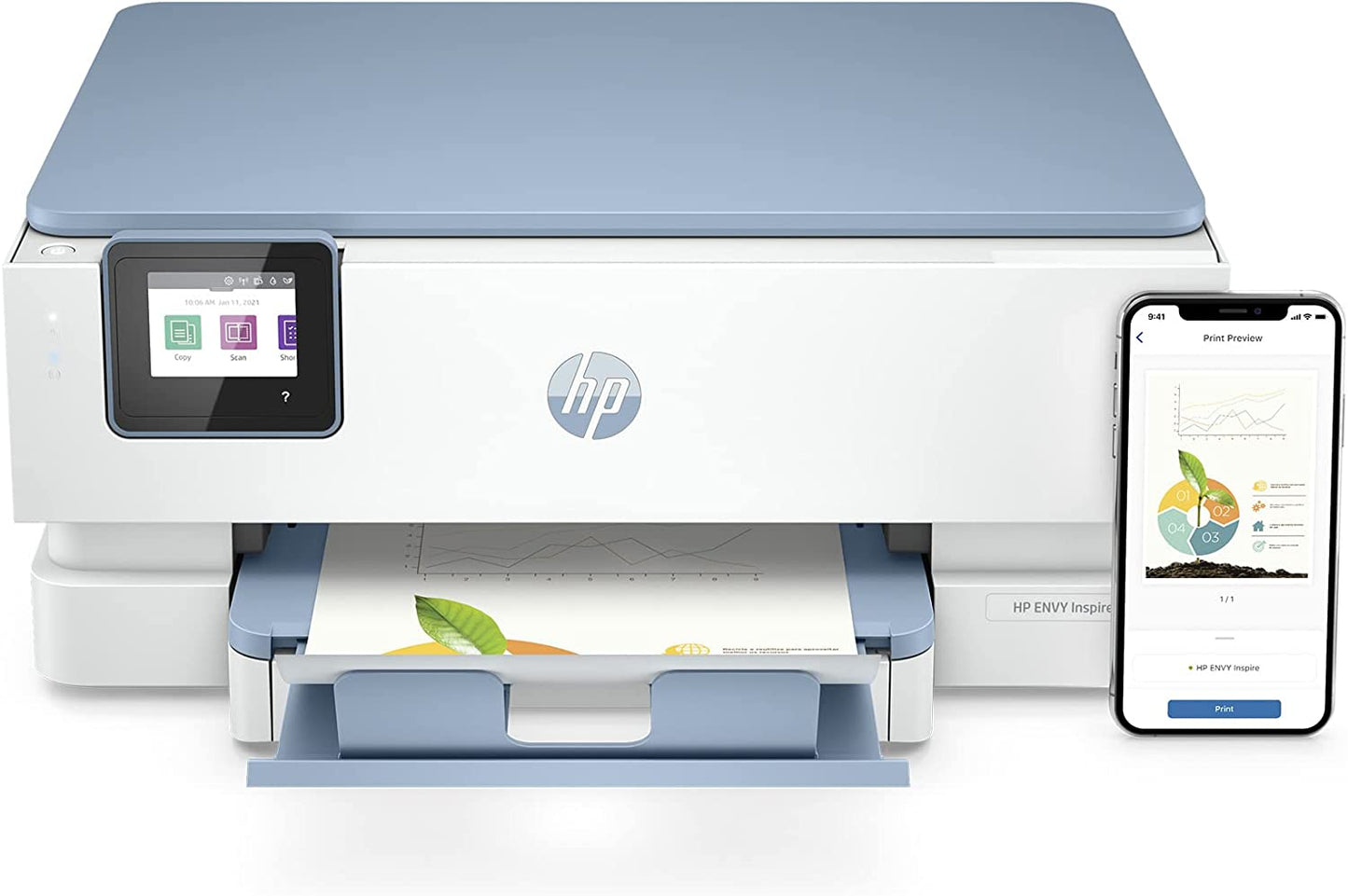 ENVY Inspire 7221e All-in-One, Multifunktionsdrucker