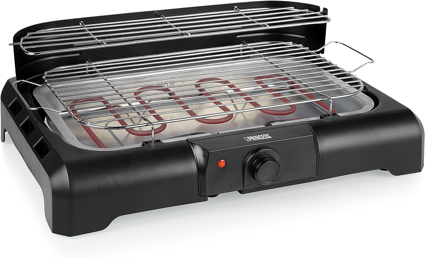 2-in1 Elektrogrill 112250, Elektrischer Grill mit Arbeitsfläche