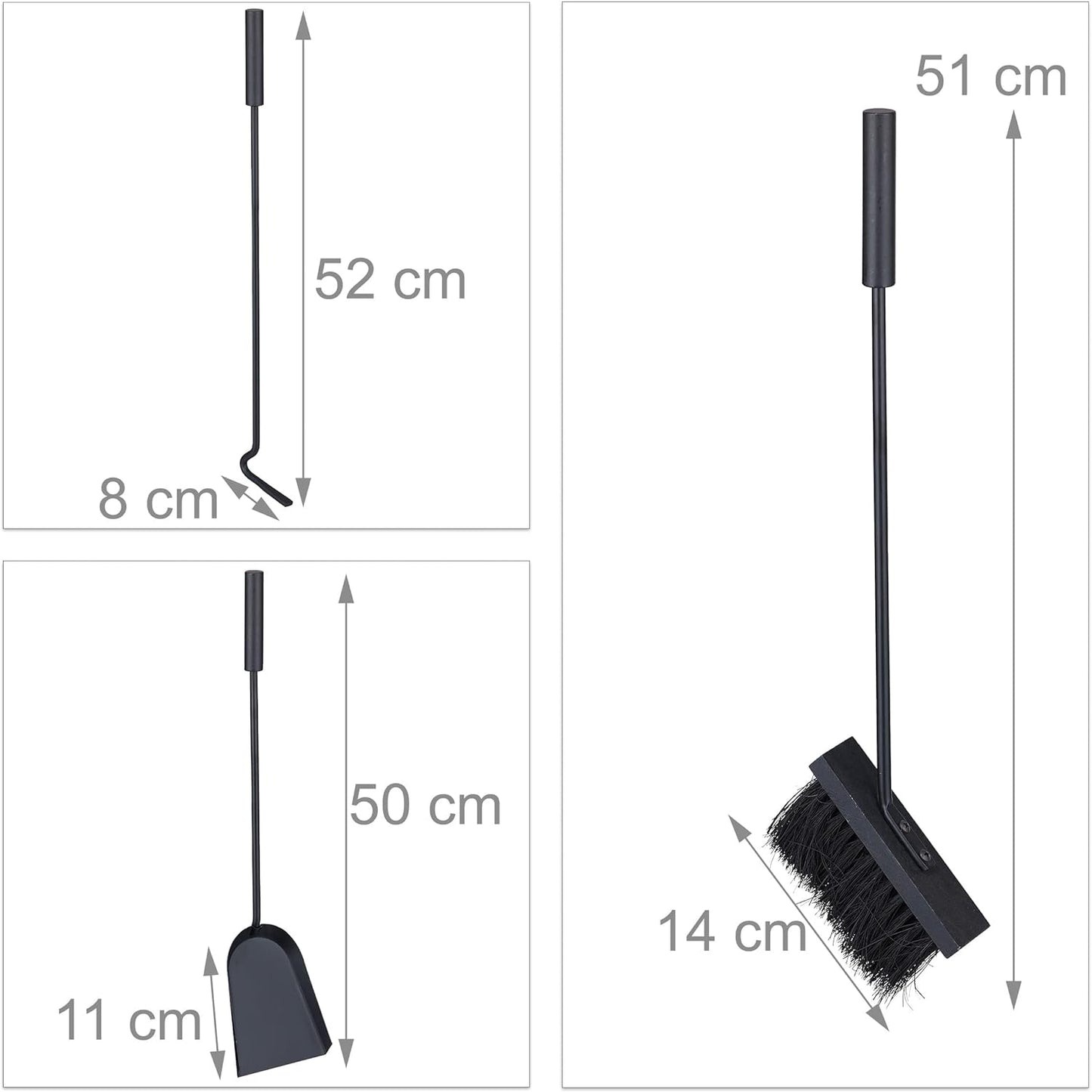 Kaminbesteck Set