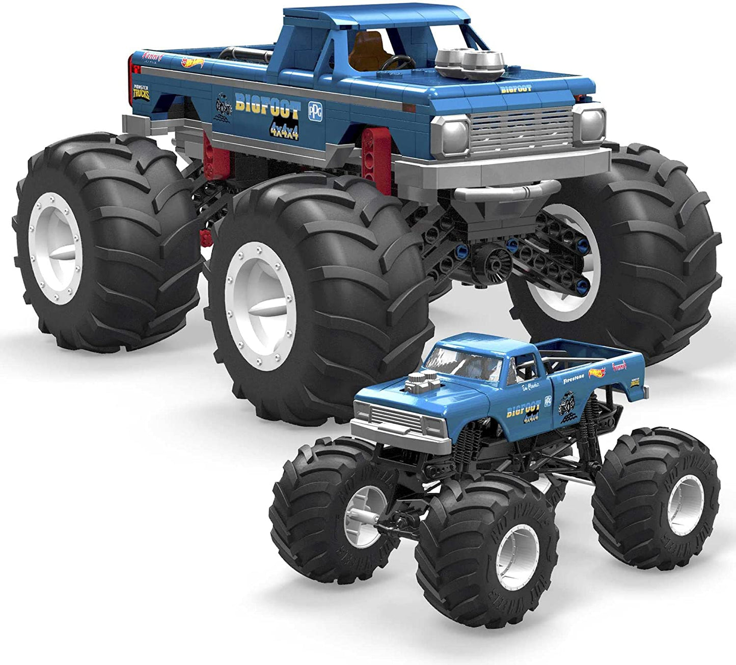 Hot Wheels Collector Bigfoot Monster Truck Auto, Konstruktionsspielzeug