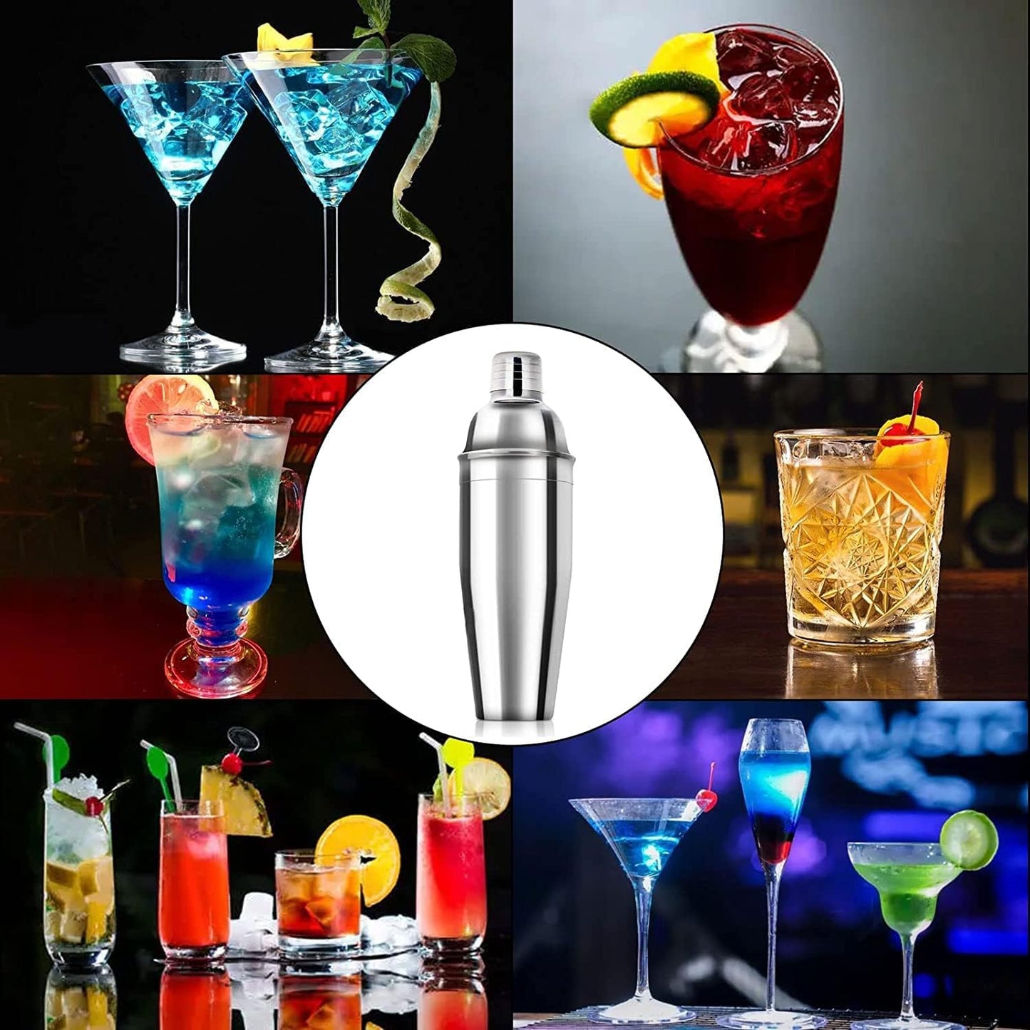 Cocktailshaker Set, 10 Pcs