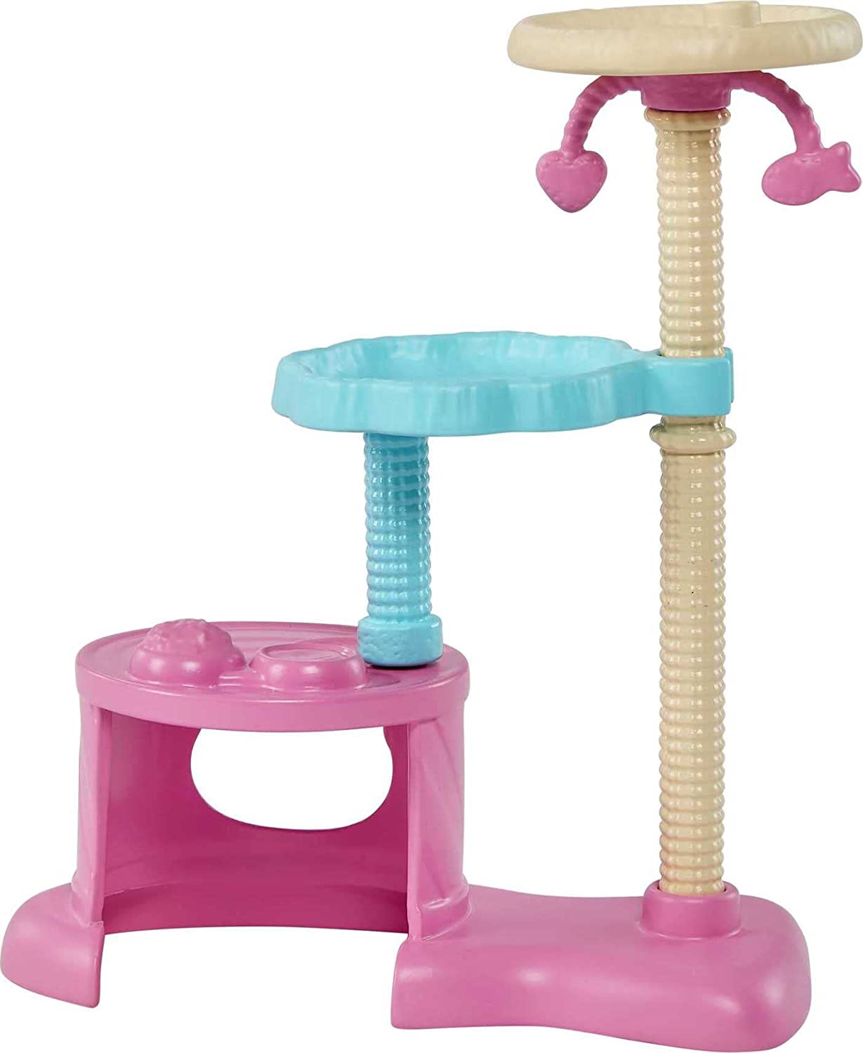Barbie-Puppe und Kätzchen Kratzbaum Spielset