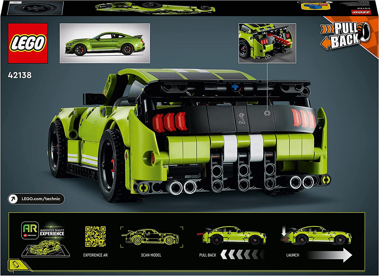 42138 Technic Ford Mustang Shelby GT500, Konstruktionsspielzeug