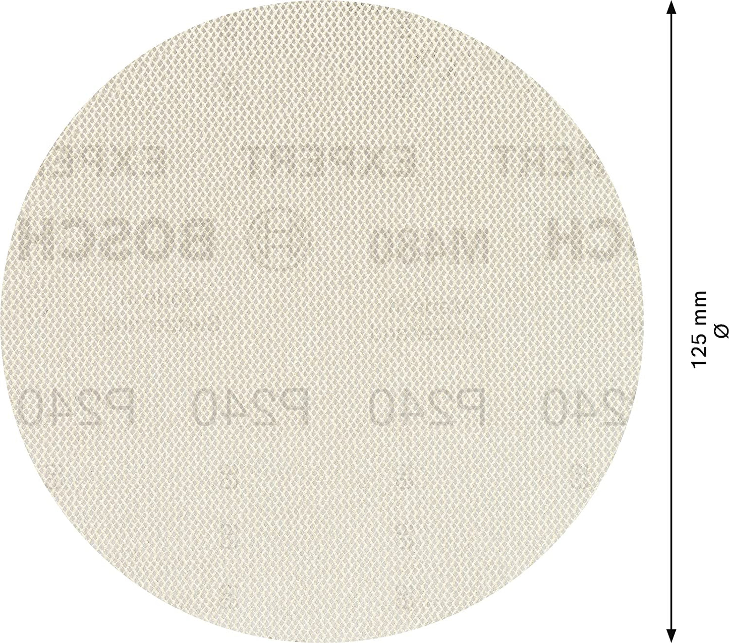 Expert M480 Netzstruktur-Schleifblatt Ø 125mm, K240