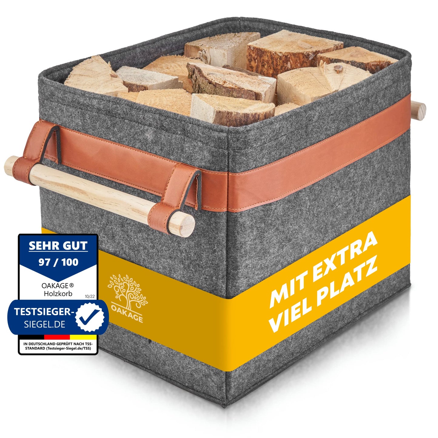 Kaminholzkorb