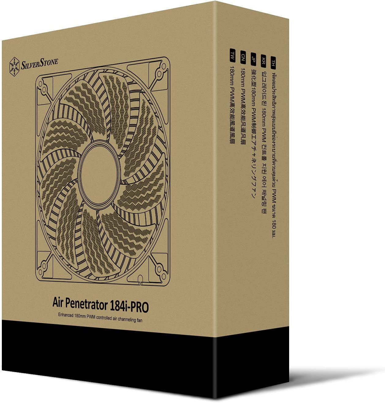 SST-AP184i-PRO 180x180x32, Gehäuselüfter