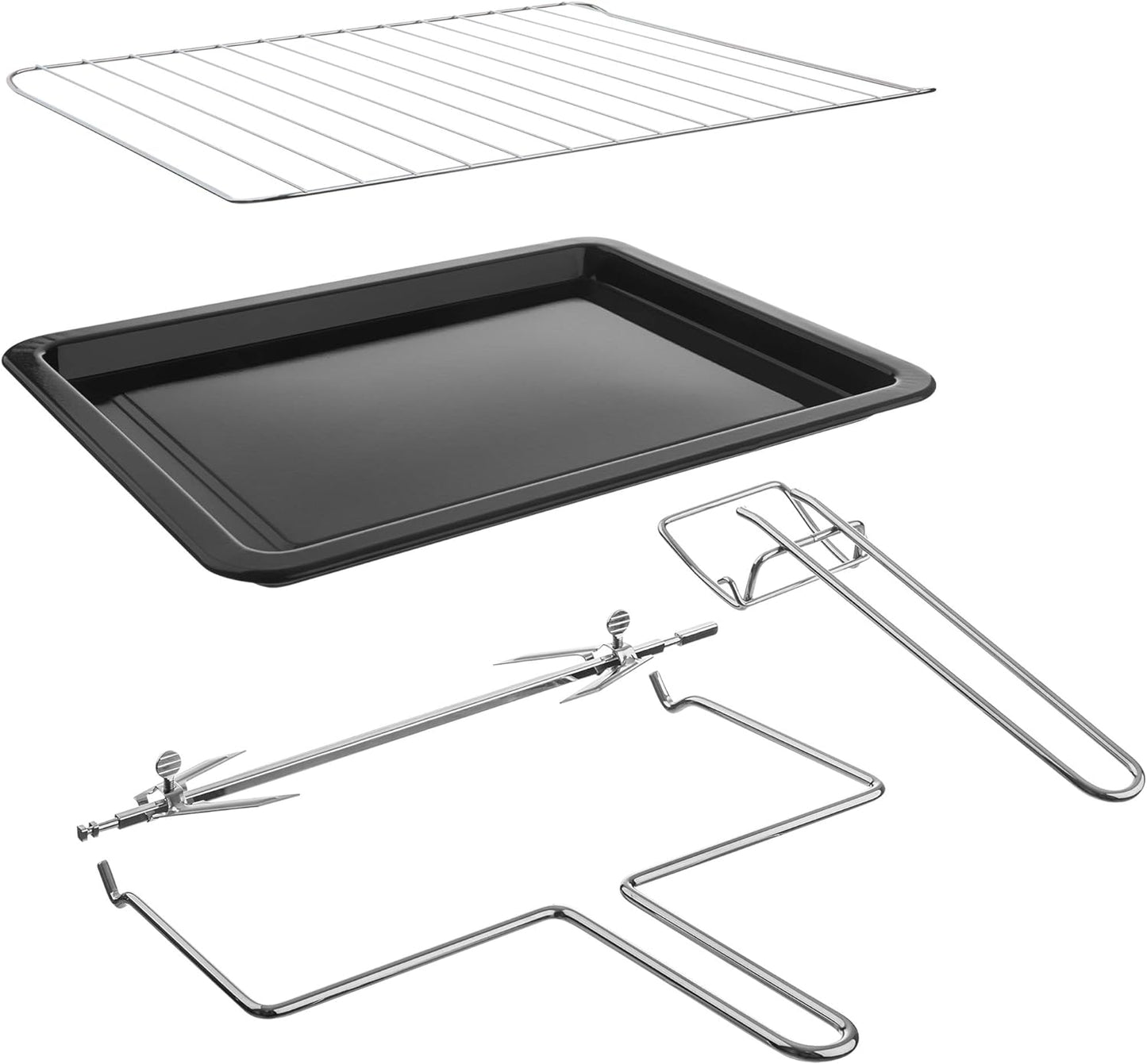 Minibackofen TT-EV45R, Schwarz