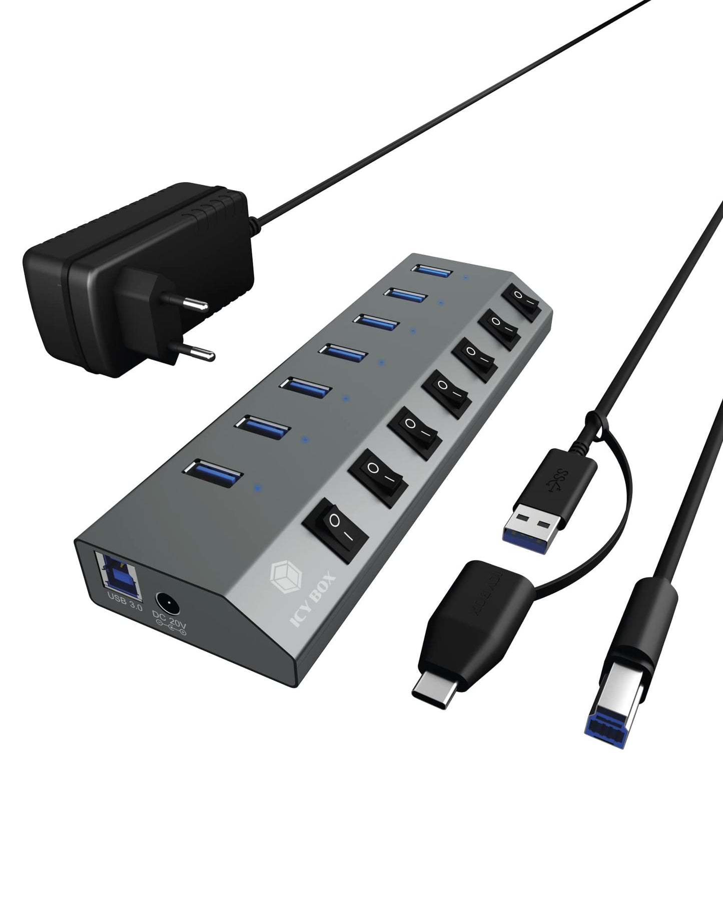 IB-HUB1701-C3, USB-Hub