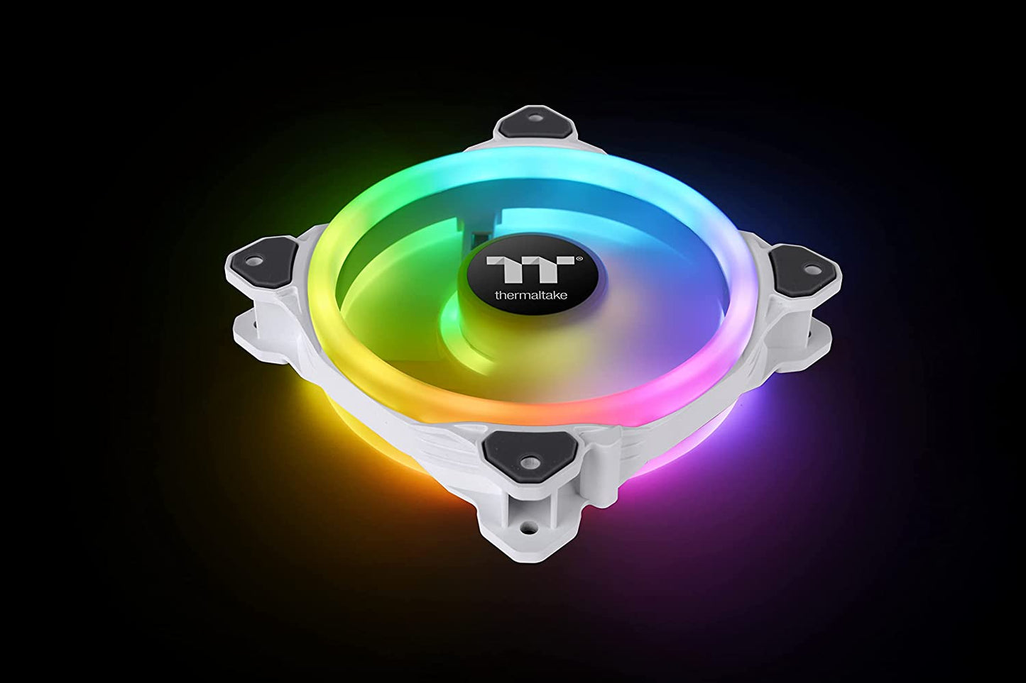 Riing Trio 12 RGB Radiator Fan White TT Premium Edition, Gehäuselüfter