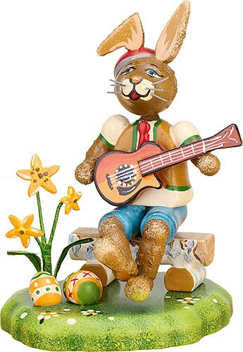 Hase mit Gitarre