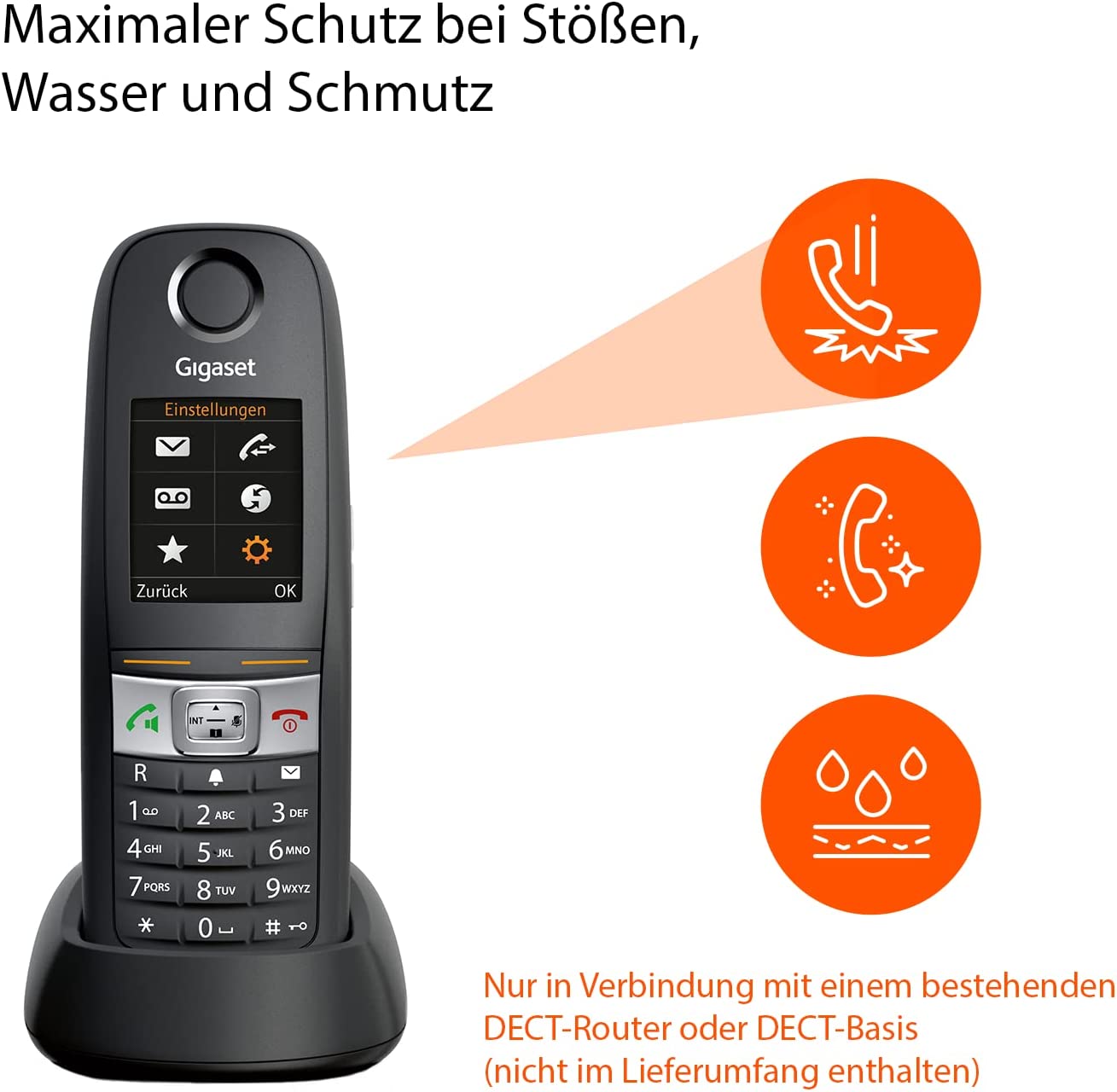 E630 HX, Mobilteil