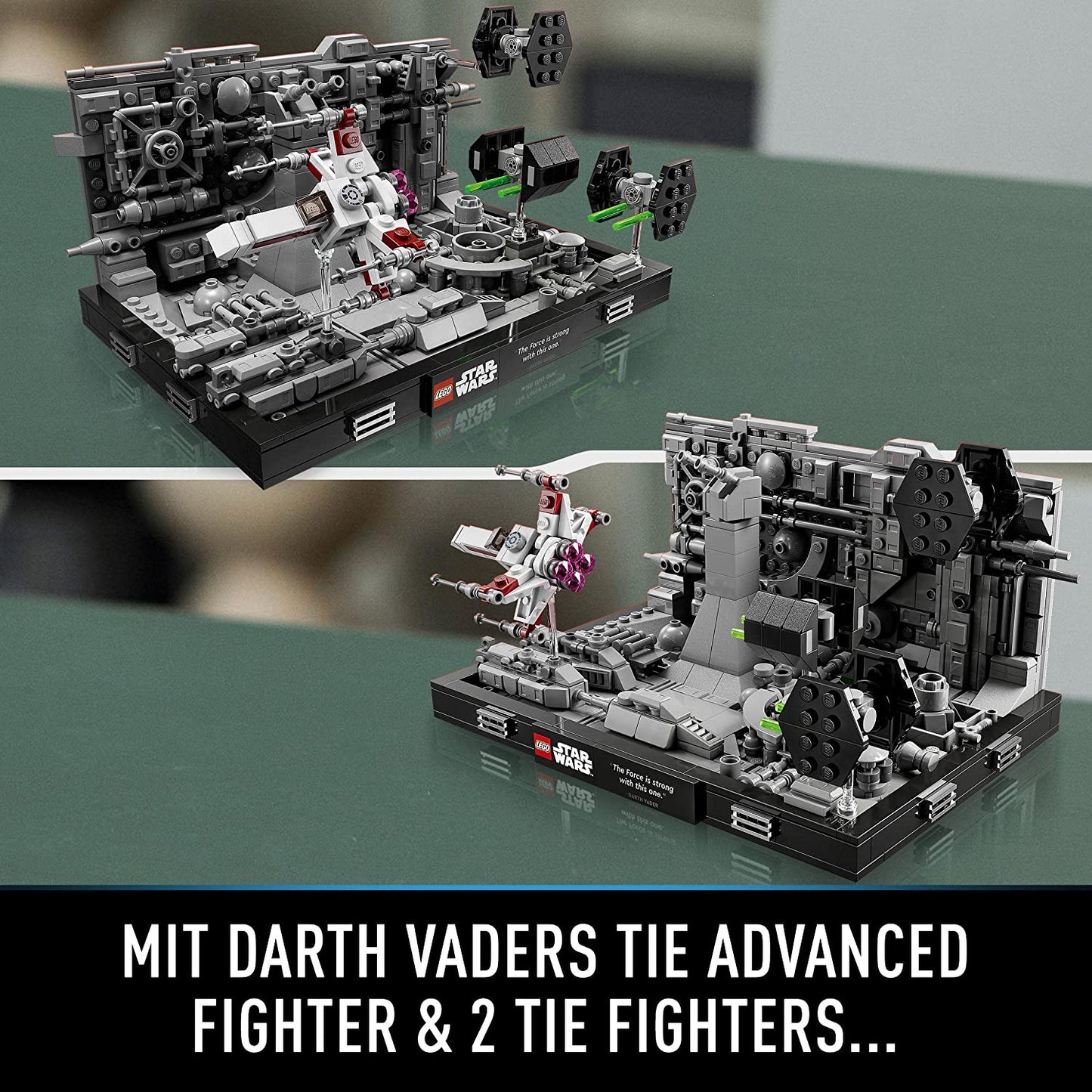 75329 Death Star Trench Run Diorama, Konstruktionsspielzeug