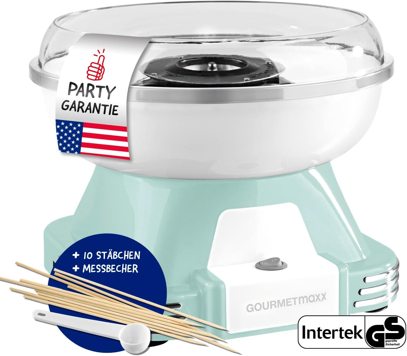Zuckerwattemaschine, Mint