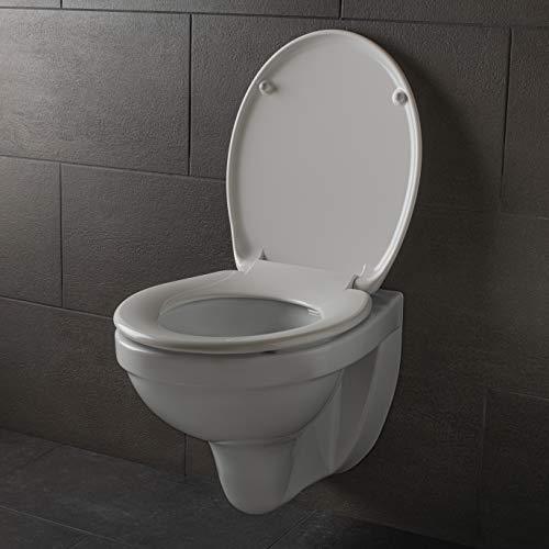 Toilettendeckel mit Absenkautomatik, weiss