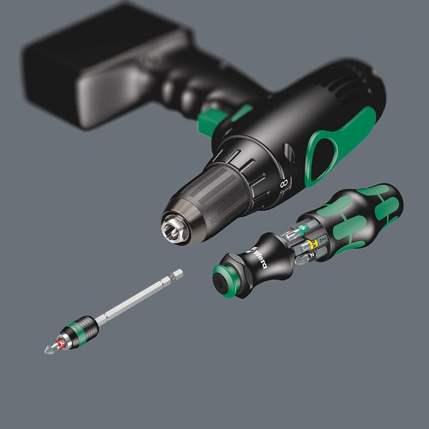Kraftform Kompakt 20 Tool Finder 2, 13-teilig, Bit-Satz