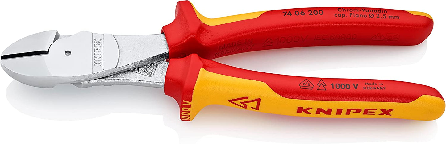 Kraft-Seitenschneider 74 06 200 VDE, Schneid-Zange