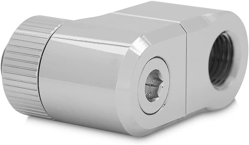 EK-Quantum Torque Double Rotary Offset 28 - Nickel, Verbindung